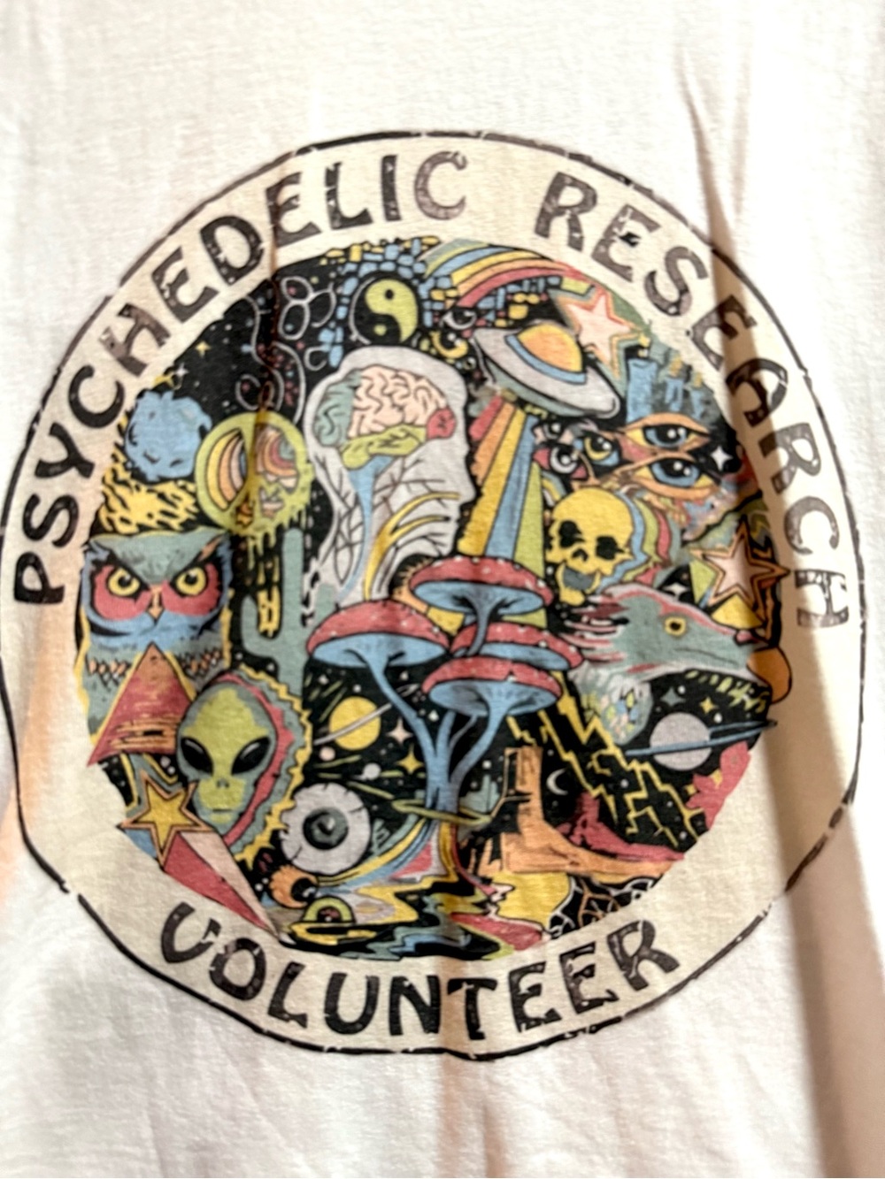 Psychedelic Research Volunteer Tank S